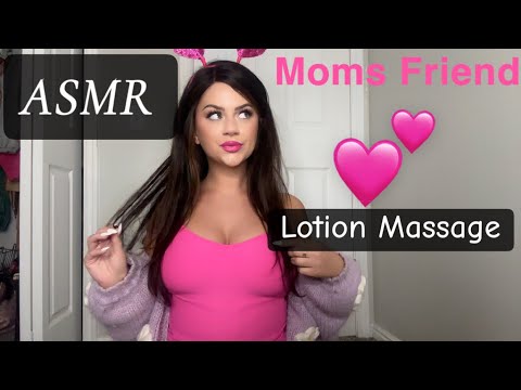 ASMR MOMS FRIEND RELAXING MASSAGE ROLEPLAY