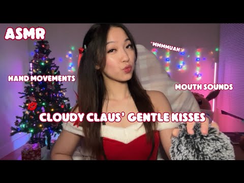 ASMR Soft Kisses & Mouth Sounds 🎄 Cozy Mrs. Claus 🤶🏻 