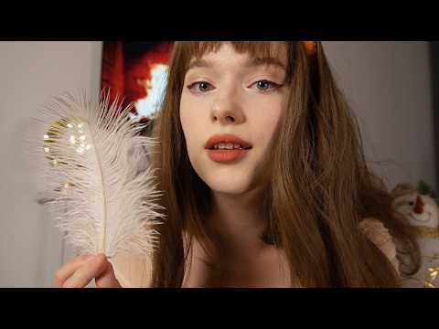 ASMR YOUR FAVORITE TRIGGER WORDS AND FACE TOUCHING