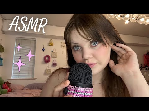 ASMR GRWM | Lots Of Rambling + Makeup Sounds & Rummaging Triggers 💕