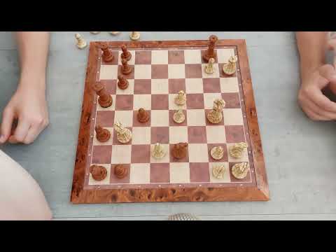 ASMR♟a Chess Game with my Brother♟(No Talking except the start & the end)