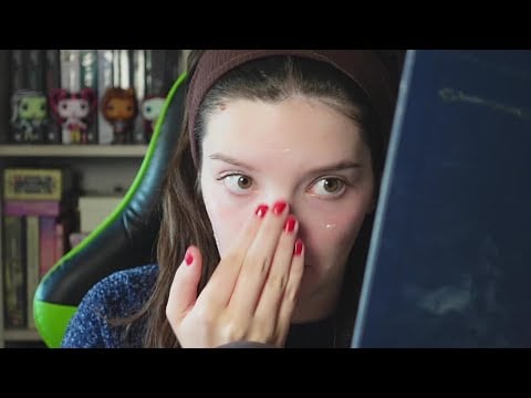 ASMR - DESMAQUILLÁNDOME Y CHARLANDO (susurros, skin care)