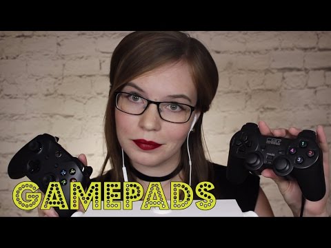 Gamepads | Show&Tell, Tapping, Buttons + Matte Box Tapping | Soft-Spoken | Binaural HD ASMR