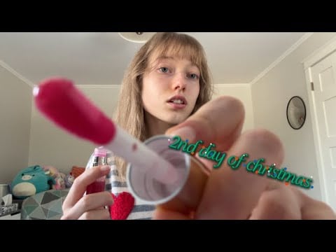 on the 2nd day of christmas, i did your makeup for a xmas party (lofi, roleplay)