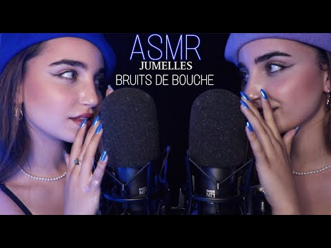 ASMR: BRUITS DE BOUCHE AVEC MA JUMELLE 😴