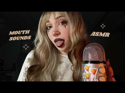 ASMR Wet and Dry Mouth Sounds | Whispering