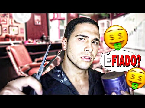 ASMR, mas VOCÊ NÃO PAGOU o CABELEIREIRO!!!💈✂️