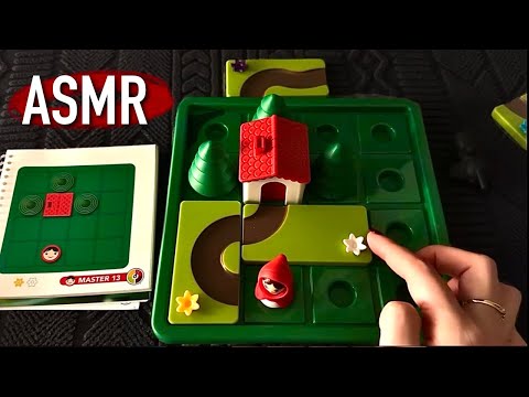😴ASMR - plastic puzzle with Red riding hood🧩 - Clicky Whispers