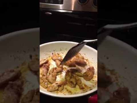 Cooking ASMR style Cashew Chicken