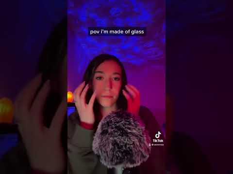 ASMR pov i’m made of glass??? (glass tapping)