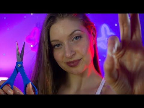 ASMR 🎯 Removing Negative Energy  ✂️ ✨ {Pluck, Snip}