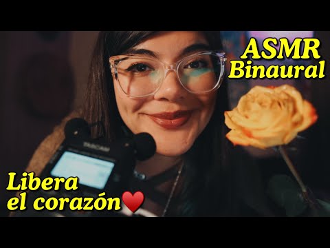 ASMR para liberar el corazón y perdonar ♥️ Ho´ponopono 🌺 Meditación guiada BINAURAL 🎧 [Tascam]