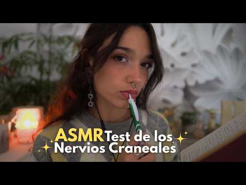 ASMR Examen de Nervios Craneales EXTRA Relajante