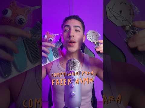 MINHAS COMPRINHAS PRA FAZER #ASMR