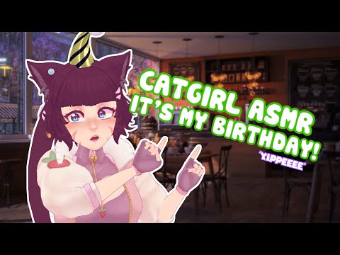 [ASMR] Birthday Catgirl Gives You A Tingly Present