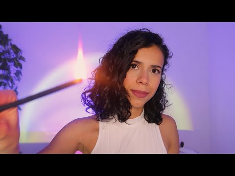 ASMR | ELIMINANDO SUAS ENERGIAS NEGATIVAS | Motivacional