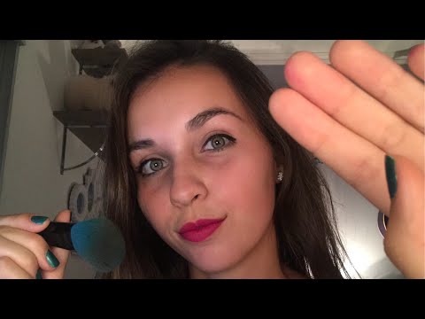 ASMR Q&A - Respondendo perguntinhas e Pincéis na tela