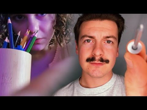 [ASMR] Poking Your Face with Multiple Objects | ft. @regulasmr | Lens Tapping | Visual ASMR