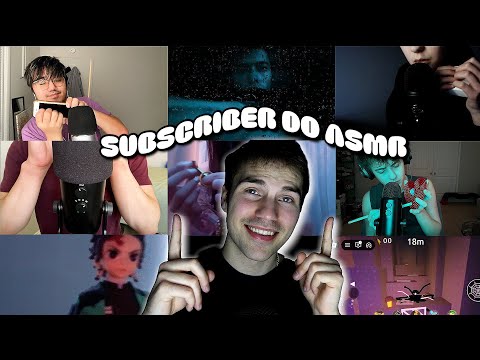 Subscribers Do ASMR! (20k Special)