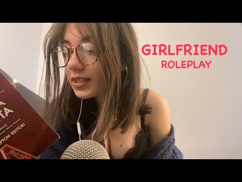 La tua RAGAZZA ti fa addormentare | Girlfriend Roleplay (ITA) trigger, whispering (RICORDI INFANZIA)