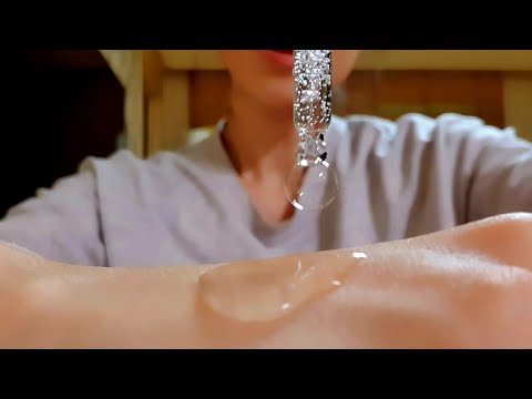 ASMR Personal Attention For Your Sleep ☘️☁️ rambling, nail tapping, skin scratching, anticipatory