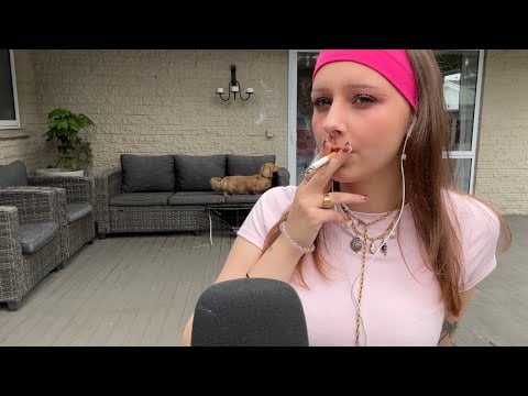 ASMR | Smoke a Cigarette With Me 🩷