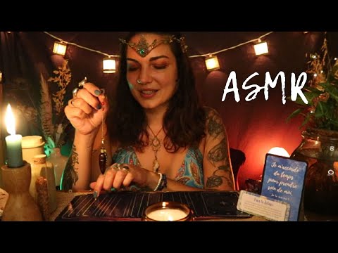 ASMR ROLEPLAY SORCIERE DE L'ETE * Ton tirage du mois d'Août !