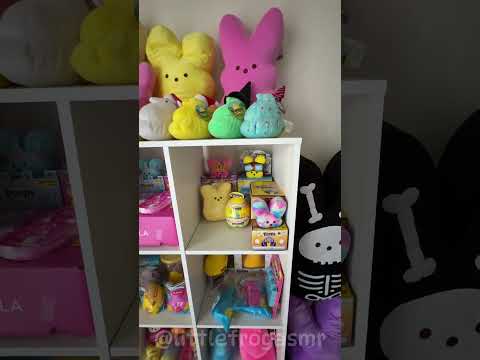 ASMR PEEPS TOUR 🎀✨ #asmr #peeps #toys #collection #collector