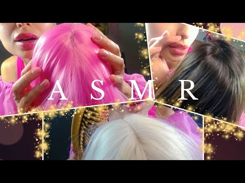 ASMR - combing hair - no talking to help you sleep