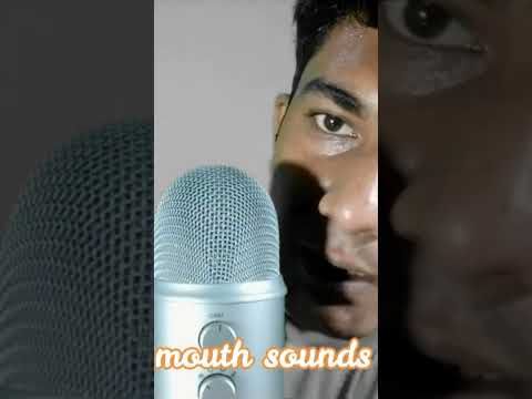 asmr mouth sounds shorts #asmr #satisfying #mouthsounds #eartoear