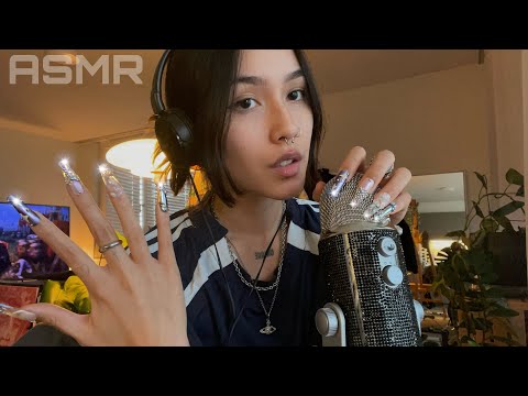 ASMR ☆ fast & aggressive trigger assortment (w/ long nails)