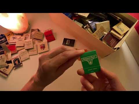 More Vintage Match Books - ASMR Soft Spoken