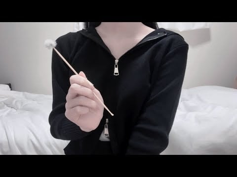 【ASMR雨音】耳かき屋のお姉さんに気に入られる🌧ロールプレイ【竹の耳かき梵天/耳フー/Ear Cleaning /Whispering】