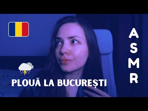 ASMR în Română 🇷🇴 Plouă în București și s-a întrerupt curentul ⛈️