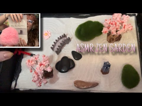 ASMR Do my zen garden with me!! 🌸