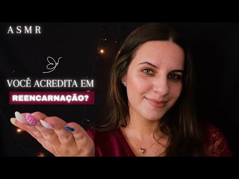 ASMR CONVERSANDO COM VOCÊ ATÉ VOCÊ DORMIR | Um bate papo sobre Vidas passadas, Reencarnação 🦋