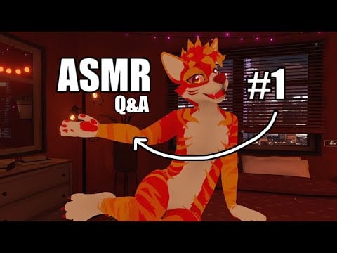 [Furry ASMR] Answering some questions ❤️🧡💛  (Q&A #1)