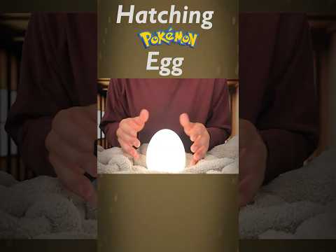 Hatching your Pokémon egg |  #asmr #pokemon #roleplay