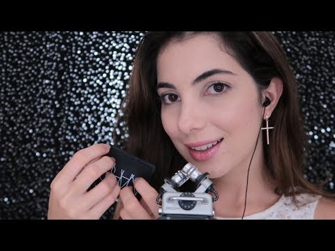 ASMR: ZOOM vs TASCAM  - SONS DE MAQUIAGENS