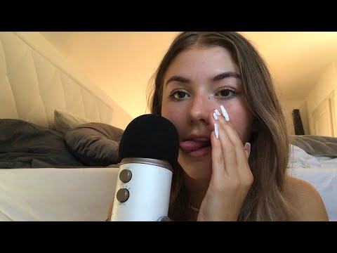 ASMR- Cupped Mouth Sounds (wet) [ASMR German/Deutsch]