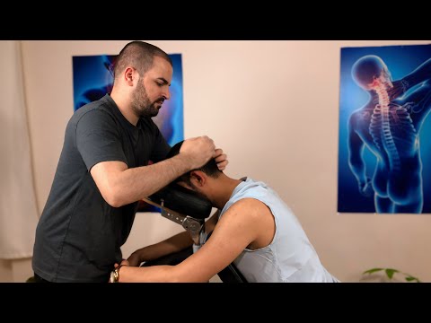 Asmr Massage - Deep Tissue Massage (Our Client from Iran)