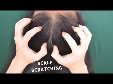 ASMR Hair Brushing, Hair Parting, Hair Treatment Real Person For Rest, Sleep, Tired