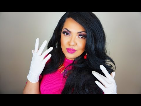 ASMR Latex Gloves and Whispered Encouragement Talk 🌸