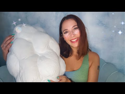 ASMR ITA ☁️ Unboxing lampada nuvolosa di @Glarefusion  ☁️ Non è perfetta? 🥹🥹