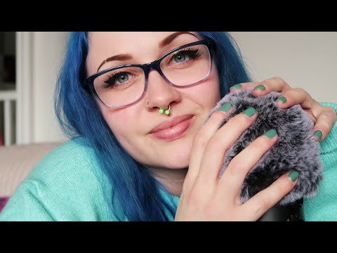 ASMR Fluffy Mic Rubbing & Blowing (Close Your Eyes & Listen To The Waves)