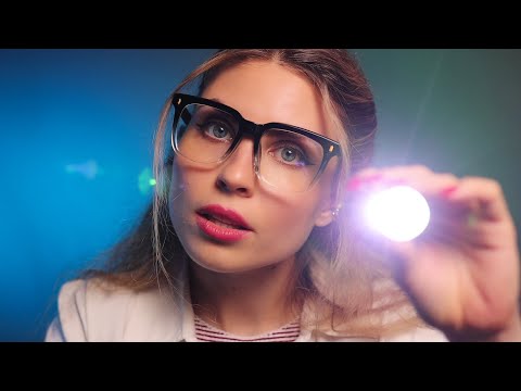 ASMR Extremely Detailed EYE EXAM *Light Triggers,Vision Tests,Color Blindness* Medical Roleplay