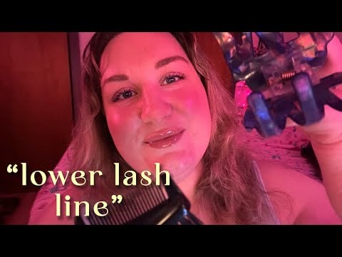 ASMR | Slow & Intentional Personal Attention (Lower Lash Line, Blink, Clipping)