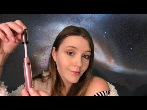 ASMR Lipgloss Application (lots of mouth sounds)