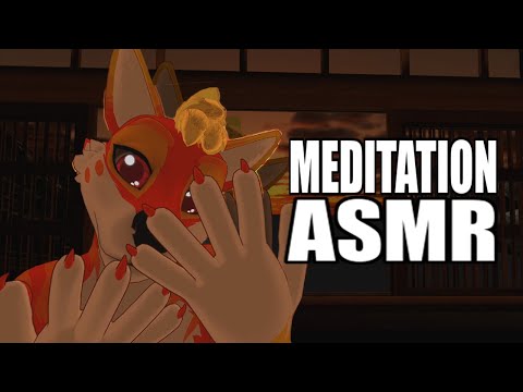 [Furry ASMR] Grounding meditation ASMR for sleep/anxiety ❤️