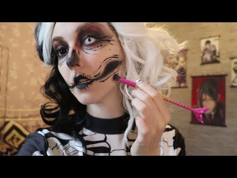 ASMR How I Became A Spooky Scary Skeleton